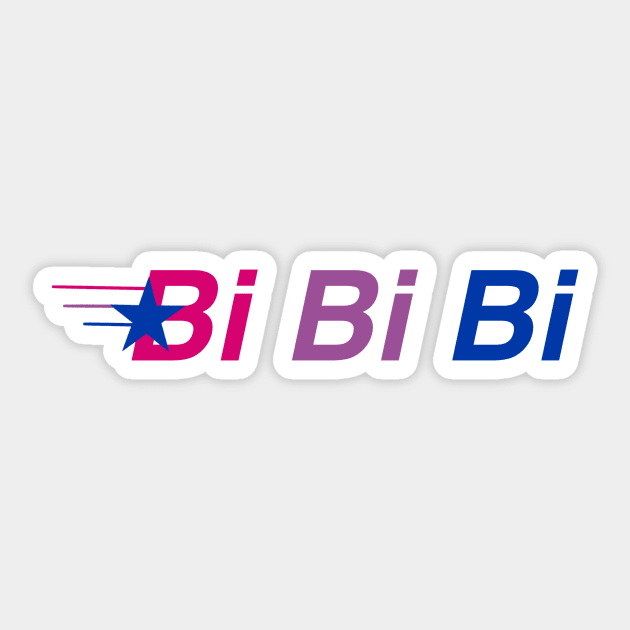 Bi, Bi, Bi Sticker by JasonLloyd